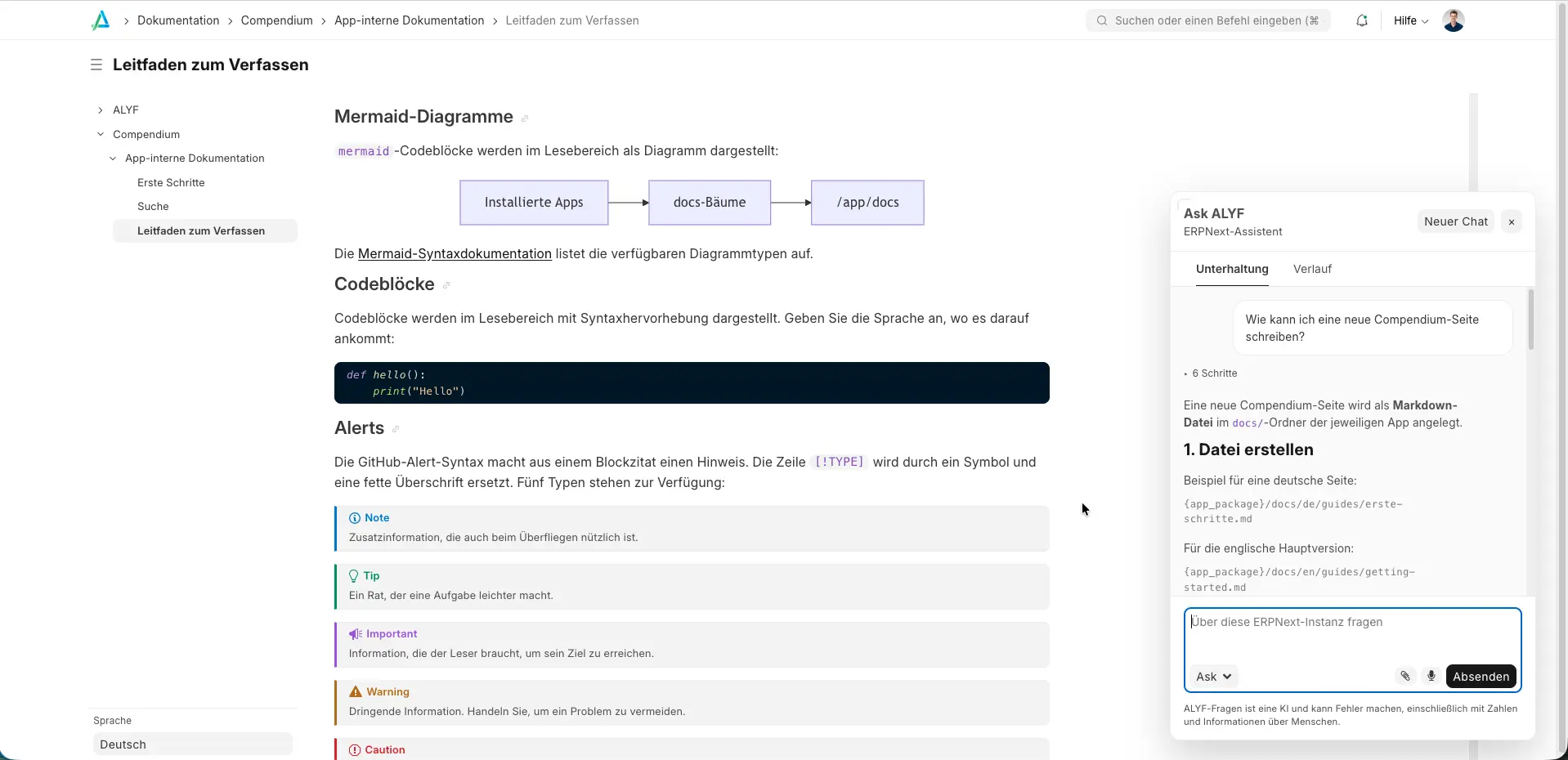 Titelbild zu Dokumentation, die tatsächlich gelesen wird